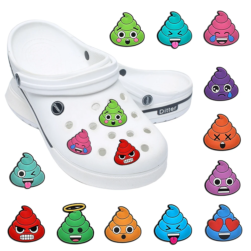 Single Sale Cute poop Series PVC Shoe Charms Accessories Shoe Decorations Shoe Buckles Accessories Fit Bands Bracelets Croc JIBZ
Single Sale Cute poop Series PVC Shoe Charms Accessories Shoe Decorations Shoe Buckles Accessories Fit Bands Bracelets Croc JIBZ