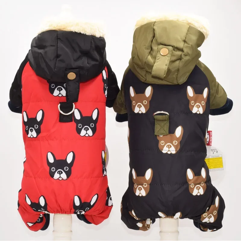 Pet Dog Autumn and Winter Dog Clothes Four-legged Clothes for Small Dogs Fashion Printed Red Black Colors S-xxl Size Dog Jackets
Pet Dog Autumn and Winter Dog Clothes Four-legged Clothes for Small Dogs Fashion Printed Red Black Colors S-xxl Size Dog Jackets