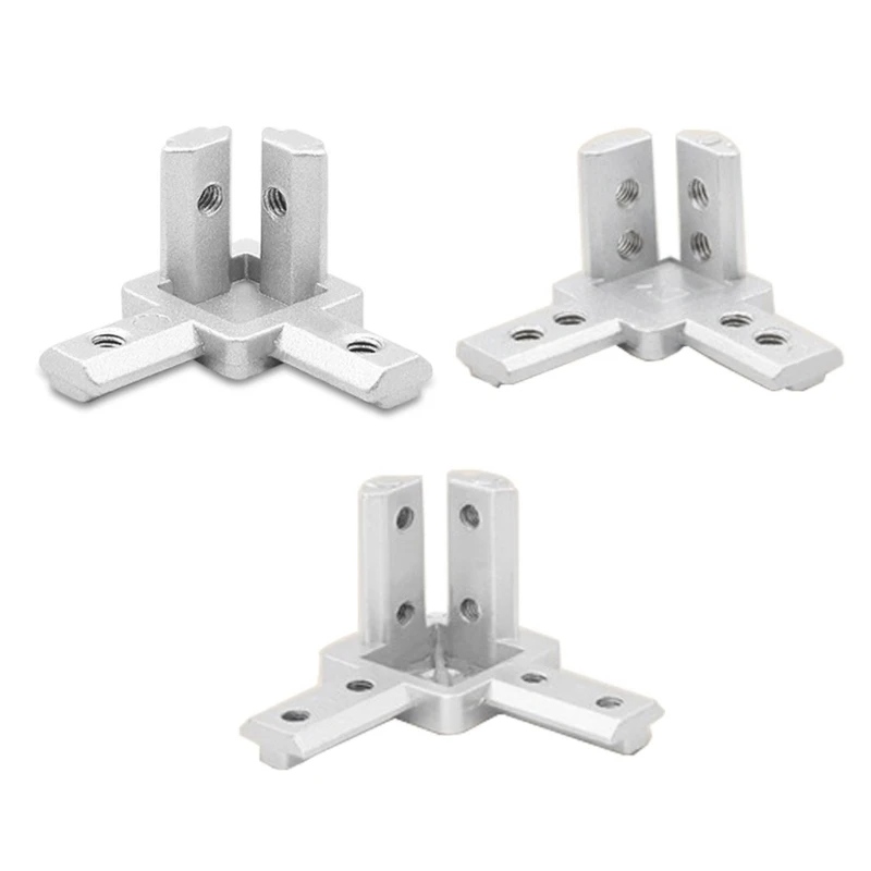 Set of 4 2020 3030 4040 3-Way End Corner Bracket Connectors Zinc Alloy Material
Set of 4 2020 3030 4040 3-Way End Corner Bracket Connectors Zinc Alloy Material