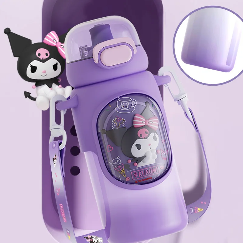 New Kawaii Hello Kitty Sanrio Kids Thermos Cup Kuromi Sippy Cup High Value 316 Stainless Steel Leakproof Anti-Fall with Straw
New Kawaii Hello Kitty Sanrio Kids Thermos Cup Kuromi Sippy Cup High Value 316 Stainless Steel Leakproof Anti-Fall with Straw