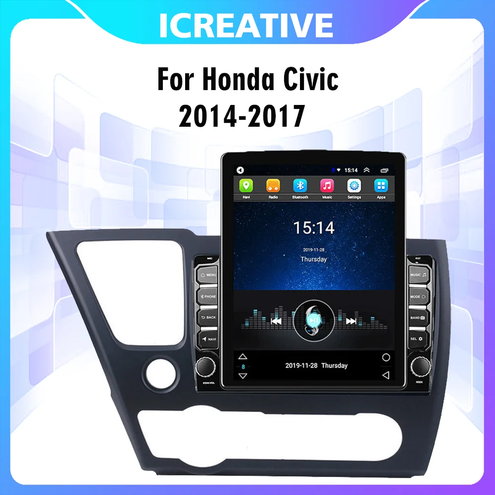 2 Din Car Multimedia Player 4G Carplay Autoradio For Honda Civic 2014-2017 9.7" Tesla Screen GPS Navigator Android Stereo
2 Din Car Multimedia Player 4G Carplay Autoradio For Honda Civic 2014-2017 9.7" Tesla Screen GPS Navigator Android Stereo