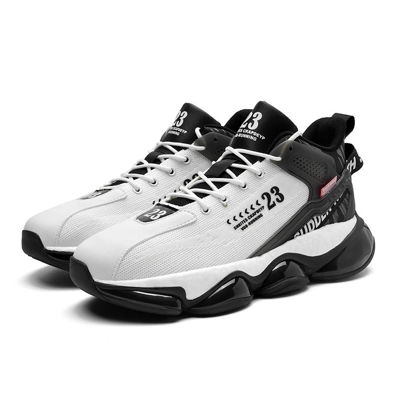 2022 Fashion High Elastic Comfortable Man Chunky Gym Sneakers Light Breathable Men's Sport Running Shoes Footwear Plus Size 45
2022 Fashion High Elastic Comfortable Man Chunky Gym Sneakers Light Breathable Men's Sport Running Shoes Footwear Plus Size 45