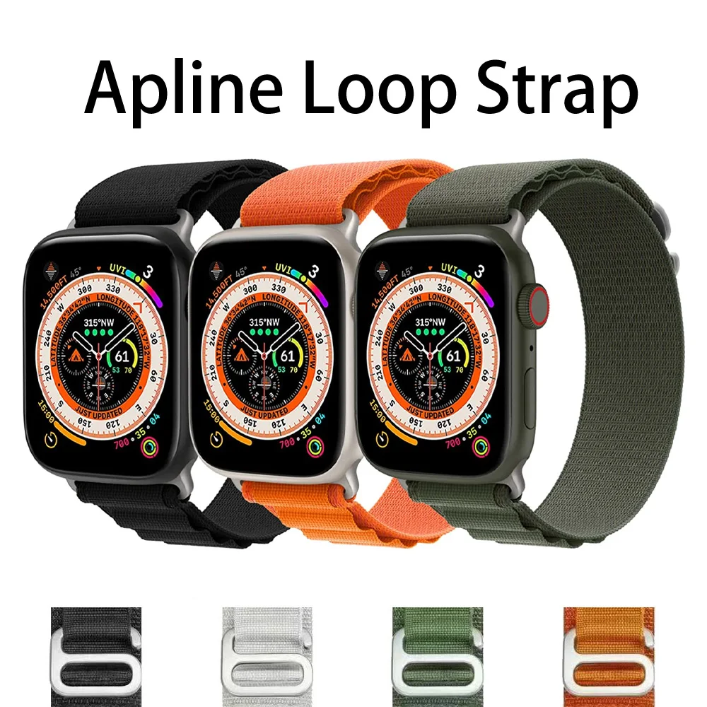 Ремешок Alpine для Apple watch band 44 мм 49 мм 40 мм 45 мм 38 мм 40 45 мм, браслет для смарт-часов Ultra series 7 6 5 3 se 8
Ремешок Alpine для Apple watch band 44 мм 49 мм 40 мм 45 мм 38 мм 40 45 мм, браслет для смарт-часов Ultra series 7 6 5 3 se 8