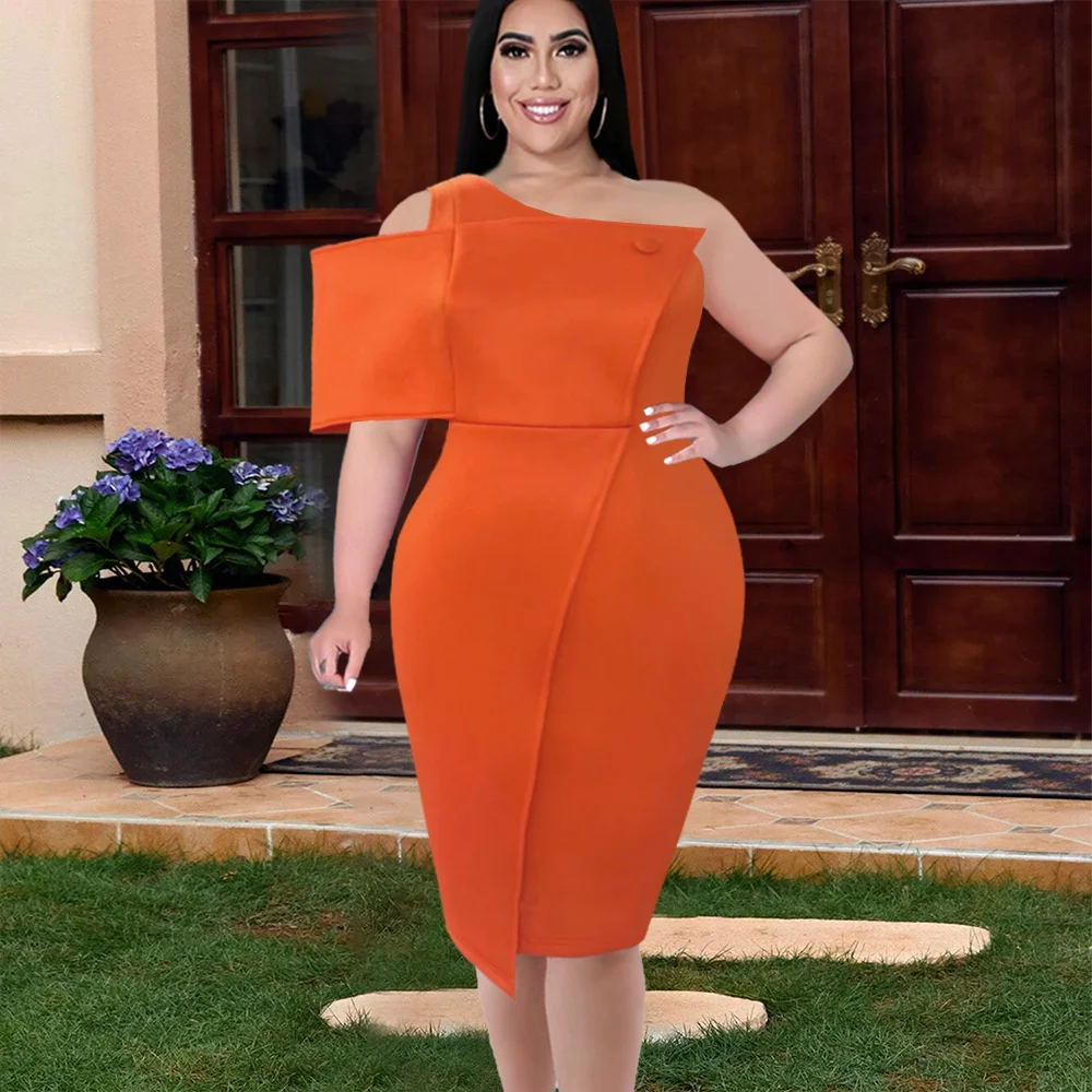Dress Plus Size Sexy One Shoulder Hollowed Out High Waist Buttocks S-xxxl Large Women's Dress Party Dresses
Dress Plus Size Sexy One Shoulder Hollowed Out High Waist Buttocks S-xxxl Large Women's Dress Party Dresses