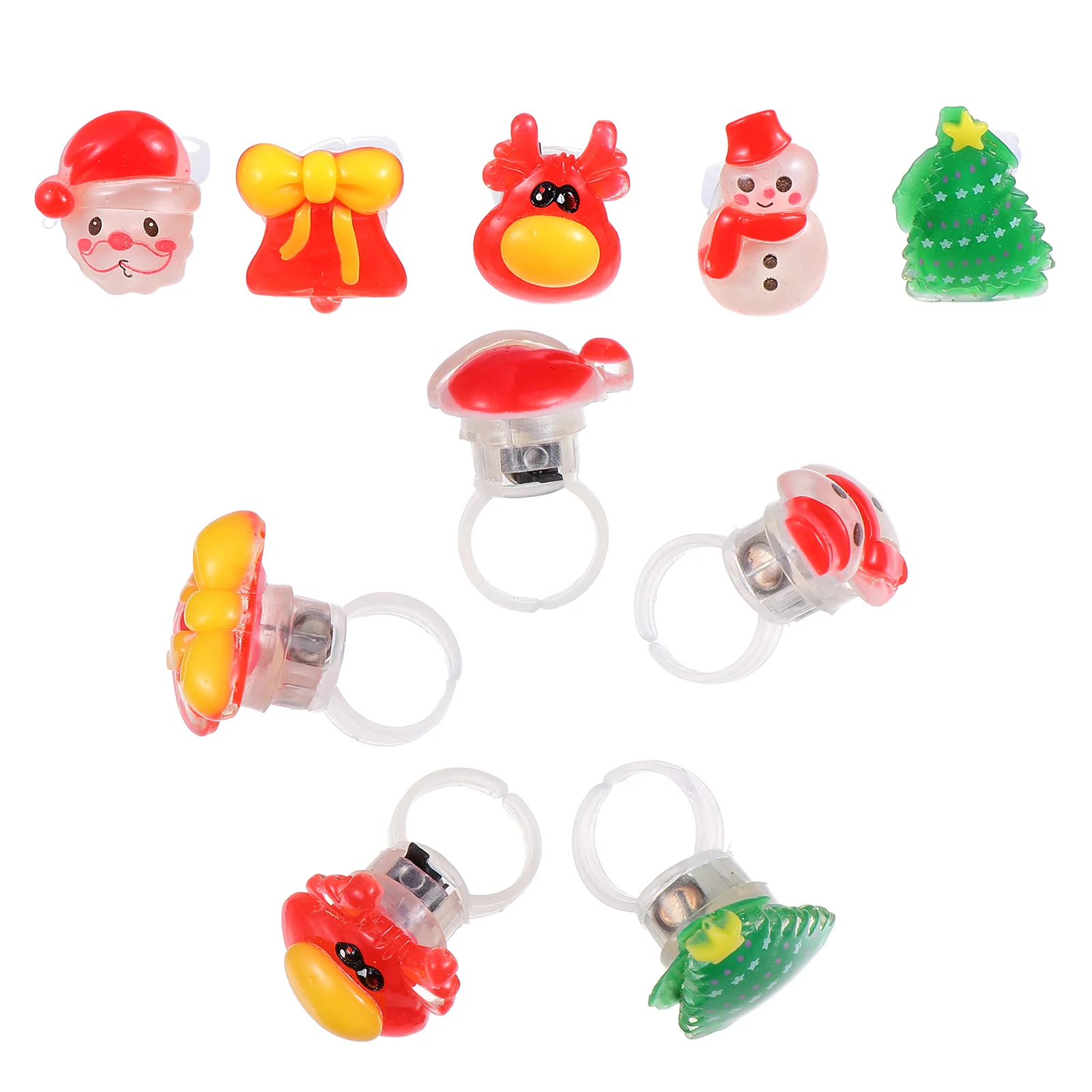 10 Pcs The Ring Christmas Rings Kids Party Supplies Decorative Shine Xmas Theme Child
10 Pcs The Ring Christmas Rings Kids Party Supplies Decorative Shine Xmas Theme Child