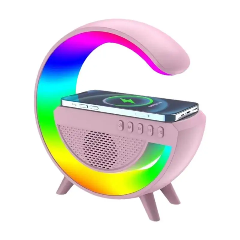 3 In 1 Mini Multifunction Wireless Charger Pad Stand Speaker Tf Rgb Night Light With Six Light Mods Fast Charging Station
3 In 1 Mini Multifunction Wireless Charger Pad Stand Speaker Tf Rgb Night Light With Six Light Mods Fast Charging Station