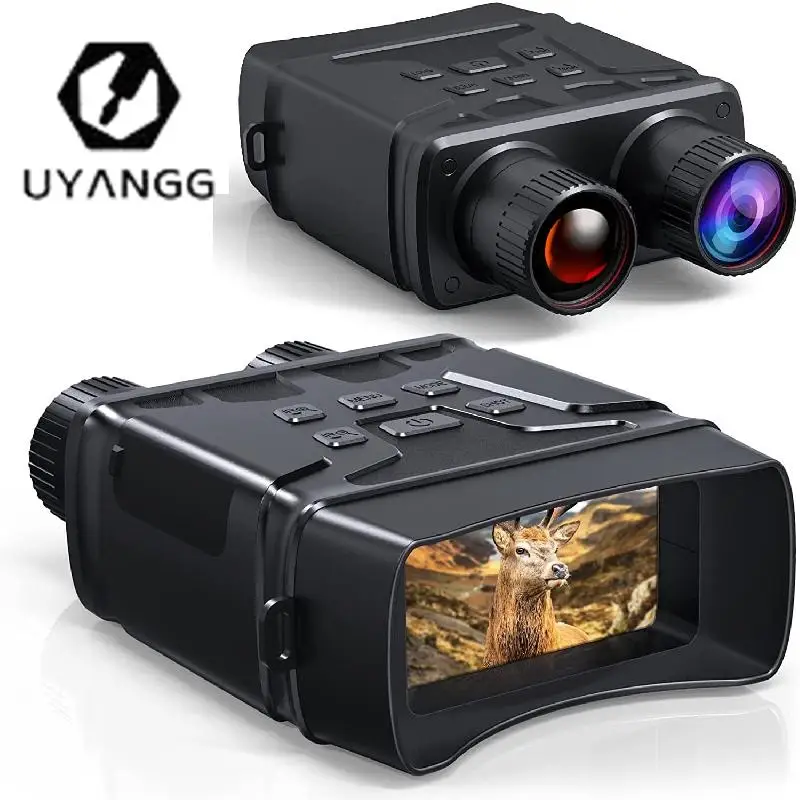 UYANGG R6 Binoculars Night Vision Device 850nm Infrared 1080P HD 5X Digital Zoom Hunting Telescope Outdoor Day Night Dual Use
UYANGG R6 Binoculars Night Vision Device 850nm Infrared 1080P HD 5X Digital Zoom Hunting Telescope Outdoor Day Night Dual Use