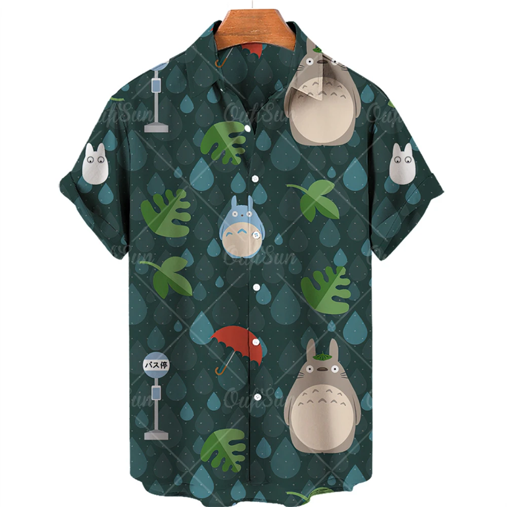 Summer Style Men's New Hawaiian 3D Print Hayao Miyazaki Anime Pattern Fashion Designer Loose Shirt
Summer Style Men's New Hawaiian 3D Print Hayao Miyazaki Anime Pattern Fashion Designer Loose Shirt