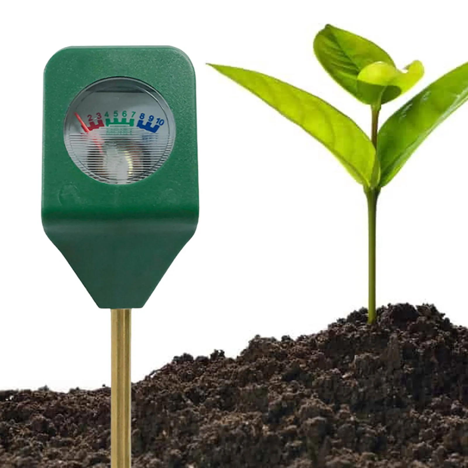 Soil Moisture Sensor Detector Detector Probe Metal Gardening Plant Flower Analyzer Water Instrument Test Hygrometer Tool
Soil Moisture Sensor Detector Detector Probe Metal Gardening Plant Flower Analyzer Water Instrument Test Hygrometer Tool