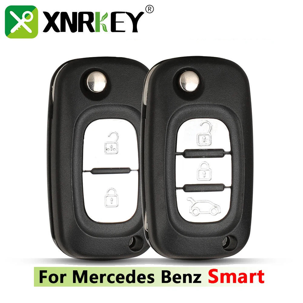 XNRKEY 2/3 Button Remote Car Key Shell Case Cover Fob for Mercedes Benz Smart Fortwo 453 Forfour 2015-2017 Folding Key Shell
XNRKEY 2/3 Button Remote Car Key Shell Case Cover Fob for Mercedes Benz Smart Fortwo 453 Forfour 2015-2017 Folding Key Shell