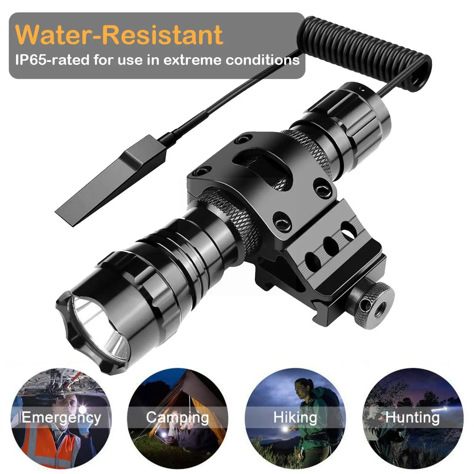 Tactical Flashlight Charging High-power Long-range Charging L2 Strong Vision USB Light Large Filling Spotlight Light Q1M4
Tactical Flashlight Charging High-power Long-range Charging L2 Strong Vision USB Light Large Filling Spotlight Light Q1M4
