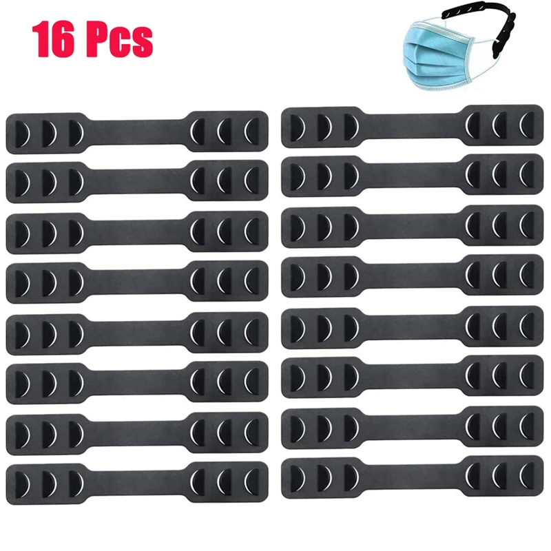 16Pcs Adjustable Face Mask Ear Protection Hook Extension Grips Buckle Holder Strap Accessories Ear Pain Relieved
16Pcs Adjustable Face Mask Ear Protection Hook Extension Grips Buckle Holder Strap Accessories Ear Pain Relieved