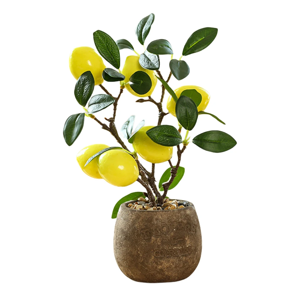 Artificial Fruit Tree Home Decor Plant Bonsai Small Potted Fake Fruits Lifelike Plant Fake Tree Table Ornament Photography Props
Artificial Fruit Tree Home Decor Plant Bonsai Small Potted Fake Fruits Lifelike Plant Fake Tree Table Ornament Photography Props