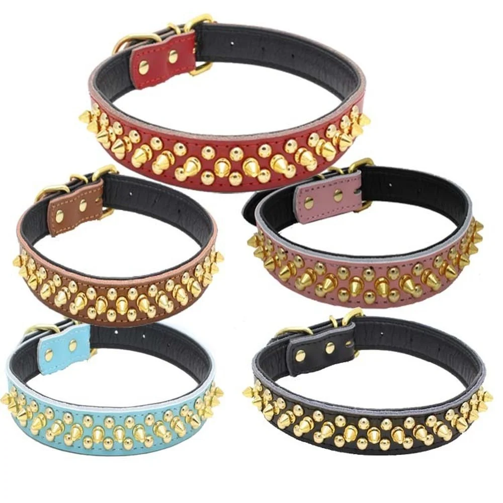 Pet Accessories, Pink Collar, All-season Leather Spiked Harness, Outdoor Bite-proof Medium and Large Doberman Golden Retriever
Pet Accessories, Pink Collar, All-season Leather Spiked Harness, Outdoor Bite-proof Medium and Large Doberman Golden Retriever