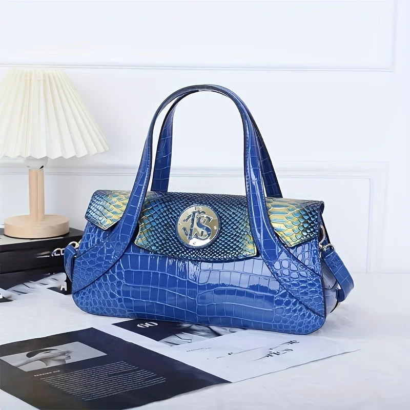 Genuine leather women's bag 2023 Luxury and fashionable snake pattern women's handbag Large capacity shoulder crossbody bag
Genuine leather women's bag 2023 Luxury and fashionable snake pattern women's handbag Large capacity shoulder crossbody bag