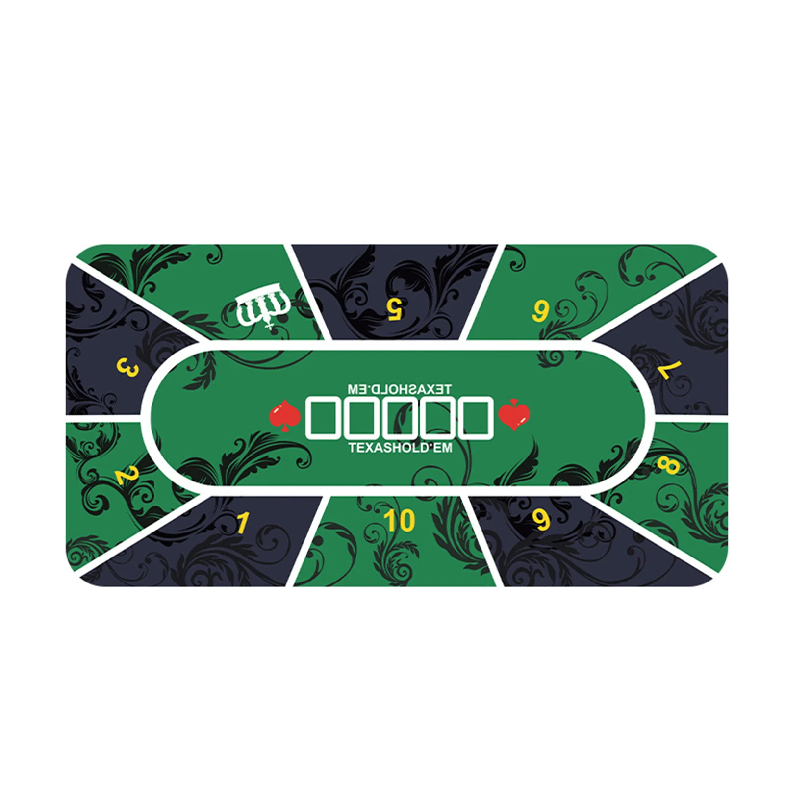 1.2*0.6m Texas Holdem Poker Mat Suede Rubber Table Cloth Table Top Digital Print Casino Poker Board Game
1.2*0.6m Texas Holdem Poker Mat Suede Rubber Table Cloth Table Top Digital Print Casino Poker Board Game