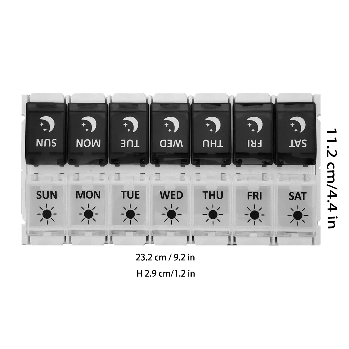 Контейнер для таблеток LOXI еженедельный
Контейнер для таблеток LOXI еженедельный
