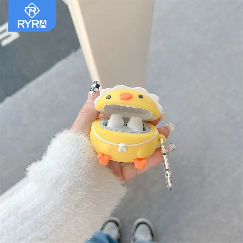 RYRA Cute 3D Cartoon Earphone Case For Baseuse Wireless Bluetooth Earphone Cover Soft Silicone Protective Cover Accessories 
RYRA Cute 3D Cartoon Earphone Case For Baseuse Wireless Bluetooth Earphone Cover Soft Silicone Protective Cover Accessories