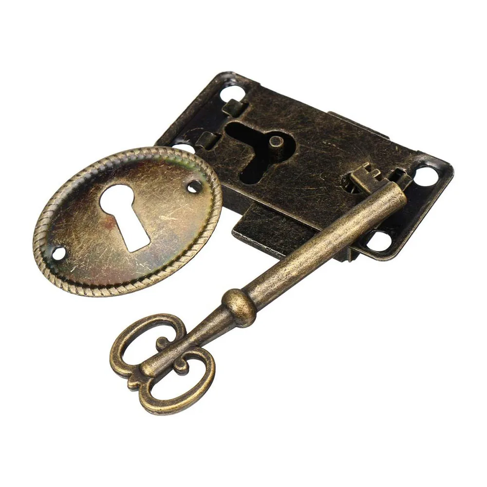 Durable Cabinet Door Lock With Keys 2 Sets Antique Closet For Drawer Furniture Hardware Jewelry Box Replacement
Durable Cabinet Door Lock With Keys 2 Sets Antique Closet For Drawer Furniture Hardware Jewelry Box Replacement