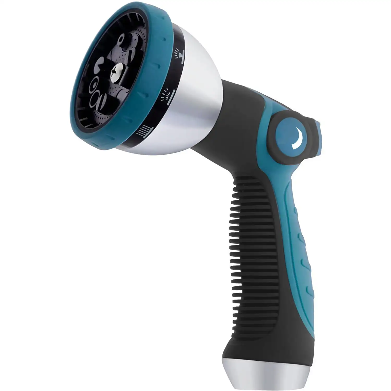 Water Hose Nozzle Sprayer - Features 10 Spray Patterns, Thumb Control, On Off Valve for Easy Water Control - HIGH Pressure Garde
Water Hose Nozzle Sprayer - Features 10 Spray Patterns, Thumb Control, On Off Valve for Easy Water Control - HIGH Pressure Garde