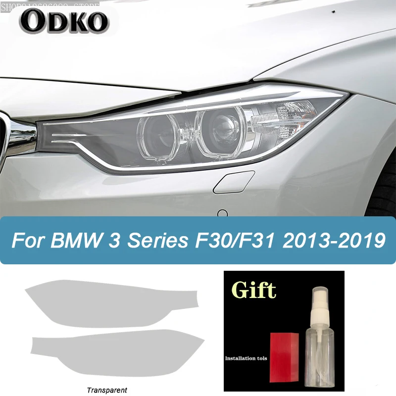 2 шт., защитная пленка для автомобильных фар, дымчатый черный оттенок, виниловая прозрачная наклейка из ТПУ для BMW 3 серии F30 F31 Touring
2 шт., защитная пленка для автомобильных фар, дымчатый черный оттенок, виниловая прозрачная наклейка из ТПУ для BMW 3 серии F30 F31 Touring