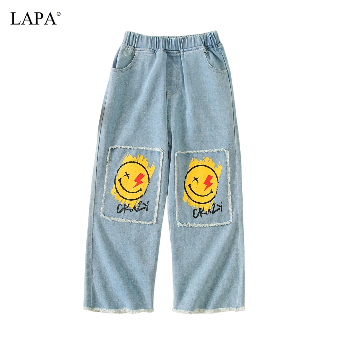 LAPA 4 to 12 Years Girls Jeans Pockets All-Season Spring Trousers Casual Cute Denim Pants
LAPA 4 to 12 Years Girls Jeans Pockets All-Season Spring Trousers Casual Cute Denim Pants