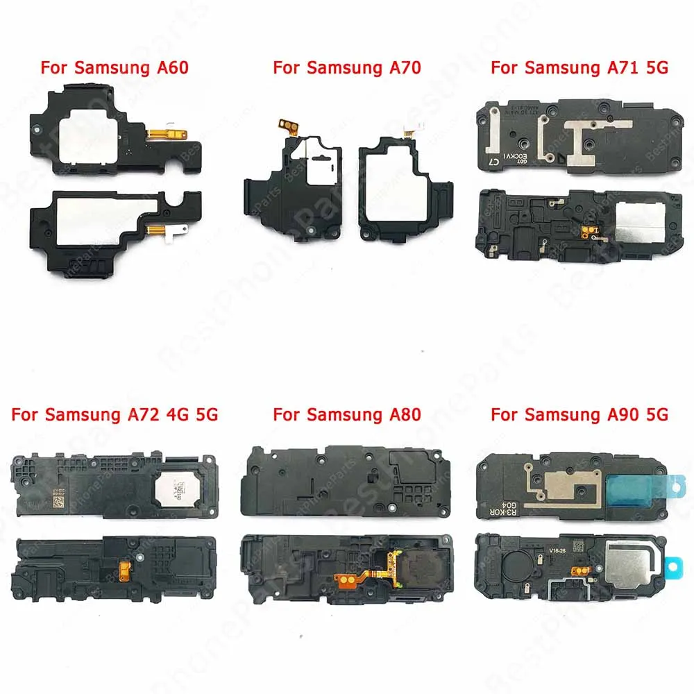 

For Samsung Galaxy A60 A70 A70s A71 A72 A80 A90 5G Loudspeaker Bell Sound Module Buzzer Ringer Original Spare Parts Loud Speaker