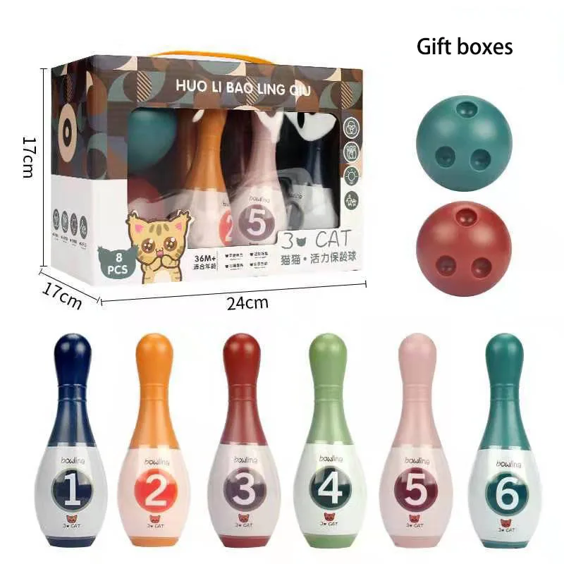 Children's Toy Bowling Set Indoor Sports Leisure Sports Parent-child Interactive Entertainment Exercise Children's Thinking
Children's Toy Bowling Set Indoor Sports Leisure Sports Parent-child Interactive Entertainment Exercise Children's Thinking
