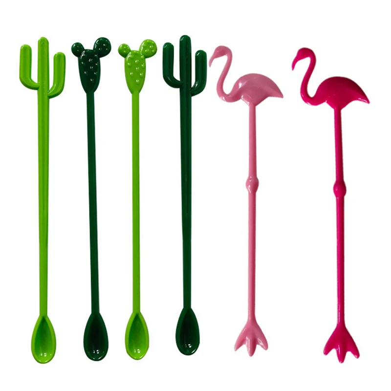 6Pcs Creative Cactus Coconut Flamingo Multicolor Cocktail Juice Long Handle Art Stirring Sticks
6Pcs Creative Cactus Coconut Flamingo Multicolor Cocktail Juice Long Handle Art Stirring Sticks