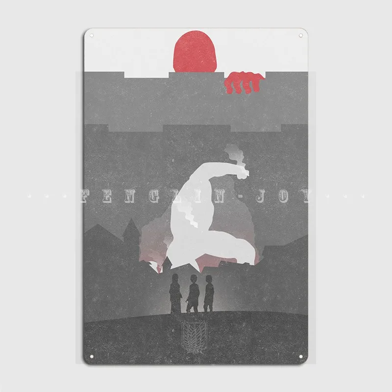 Attack On Titan S1 Metal Sign Plaques Cinema Living Room Cave Pub Classic Tin Sign Poster
Attack On Titan S1 Metal Sign Plaques Cinema Living Room Cave Pub Classic Tin Sign Poster
