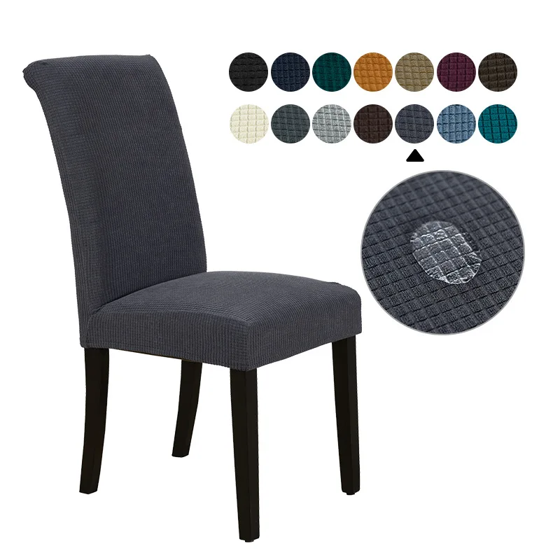 Anti-slip Anti-dirty European Seat Chair Cover Waterproof Checked Elastic Stretch Fabric Dining Office Chair Cover Living Room
Anti-slip Anti-dirty European Seat Chair Cover Waterproof Checked Elastic Stretch Fabric Dining Office Chair Cover Living Room