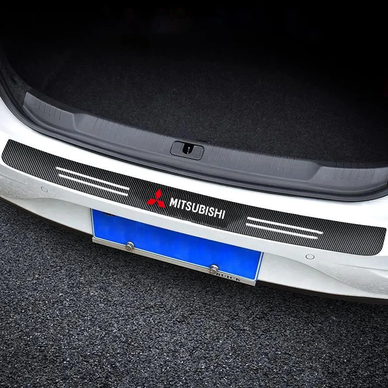 For Mitsubishi Ralliart Lancer Outlander Carbon Fiber Car Rear Bumper Trunk Guard Protected Stickers Decal Car Accessories
For Mitsubishi Ralliart Lancer Outlander Carbon Fiber Car Rear Bumper Trunk Guard Protected Stickers Decal Car Accessories