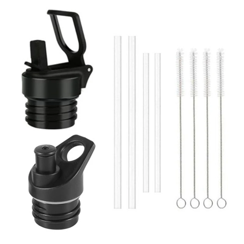 Соломенная крышка с ручкой и спортивной верхней крышкой для гидрофляги, обычная бутылка для воды 12-24 унции, для большинства видов спорта, бу... 
Соломенная крышка с ручкой и спортивной верхней крышкой для гидрофляги, обычная бутылка для воды 12-24 унции, для большинства видов спорта, бу...