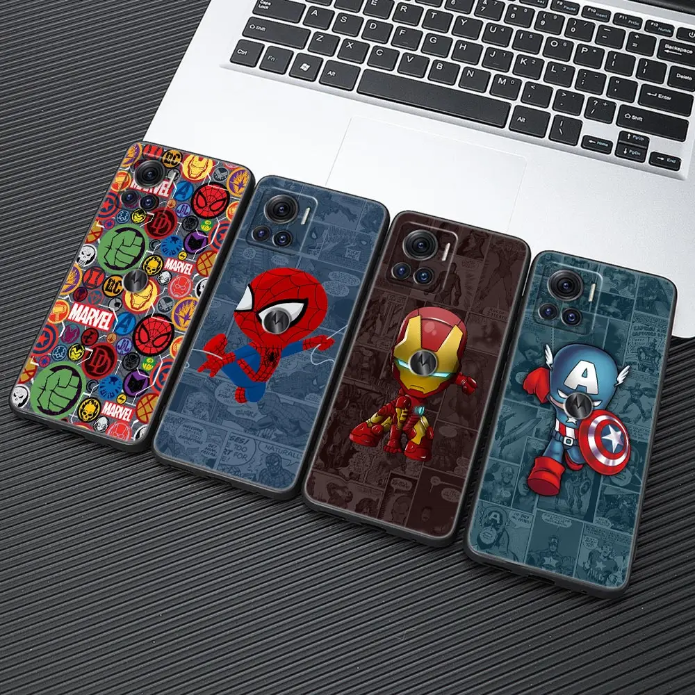 Cartoon Marvel Comics Moto G22 Silicon Case For Motorola G32 G52 G72 G30 G60 G31 G71 G82 G8 G9 G200 Phone Case Spiderman Ironman 
Cartoon Marvel Comics Moto G22 Silicon Case For Motorola G32 G52 G72 G30 G60 G31 G71 G82 G8 G9 G200 Phone Case Spiderman Ironman
