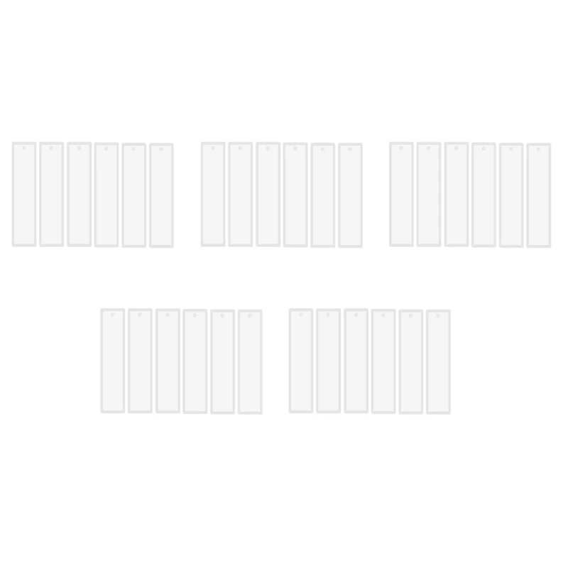 30 Pcs/Set 5.7 Inch Rectangle Silicone Bookmark Mold DIY Bookmark Mould Making Epoxy Resin Jewelry Craft Transparent
30 Pcs/Set 5.7 Inch Rectangle Silicone Bookmark Mold DIY Bookmark Mould Making Epoxy Resin Jewelry Craft Transparent