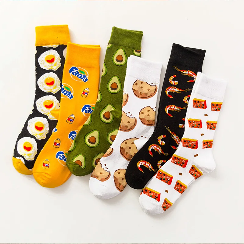 Funny Cotton Socks Women Tube Happy Sock Tide Cotton Long Snacks Fruit Food Avocado Socks High Tube Socks Woman Long Socks 2022
Funny Cotton Socks Women Tube Happy Sock Tide Cotton Long Snacks Fruit Food Avocado Socks High Tube Socks Woman Long Socks 2022