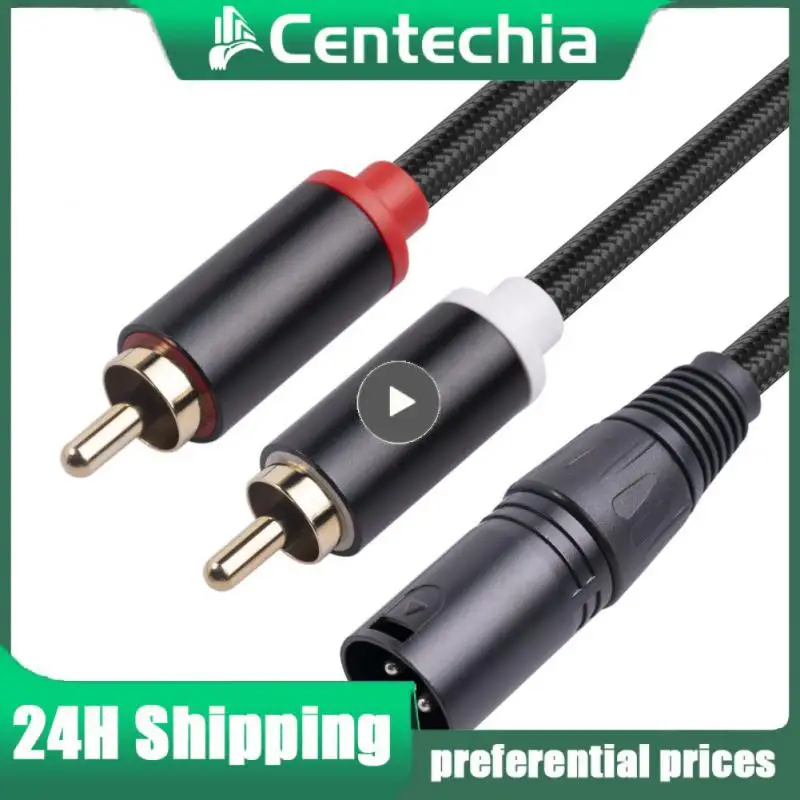 Male To 2 Xlr 3 Pin Male Male To 2 Xlr 3 Pin Male Audio Rca Cable For Microphone Female Audio Cable High-fidelity Transmission
Male To 2 Xlr 3 Pin Male Male To 2 Xlr 3 Pin Male Audio Rca Cable For Microphone Female Audio Cable High-fidelity Transmission