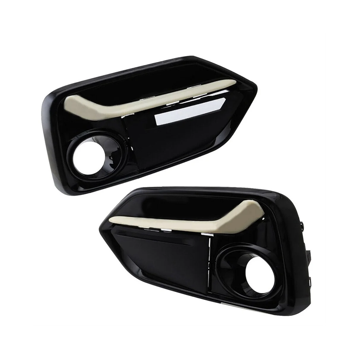 1Pair Right+Left Front Bumper Fog Light Cover Trim Headlights Covers Frame Hole for Honda Civic Type R 2017-2021
1Pair Right+Left Front Bumper Fog Light Cover Trim Headlights Covers Frame Hole for Honda Civic Type R 2017-2021