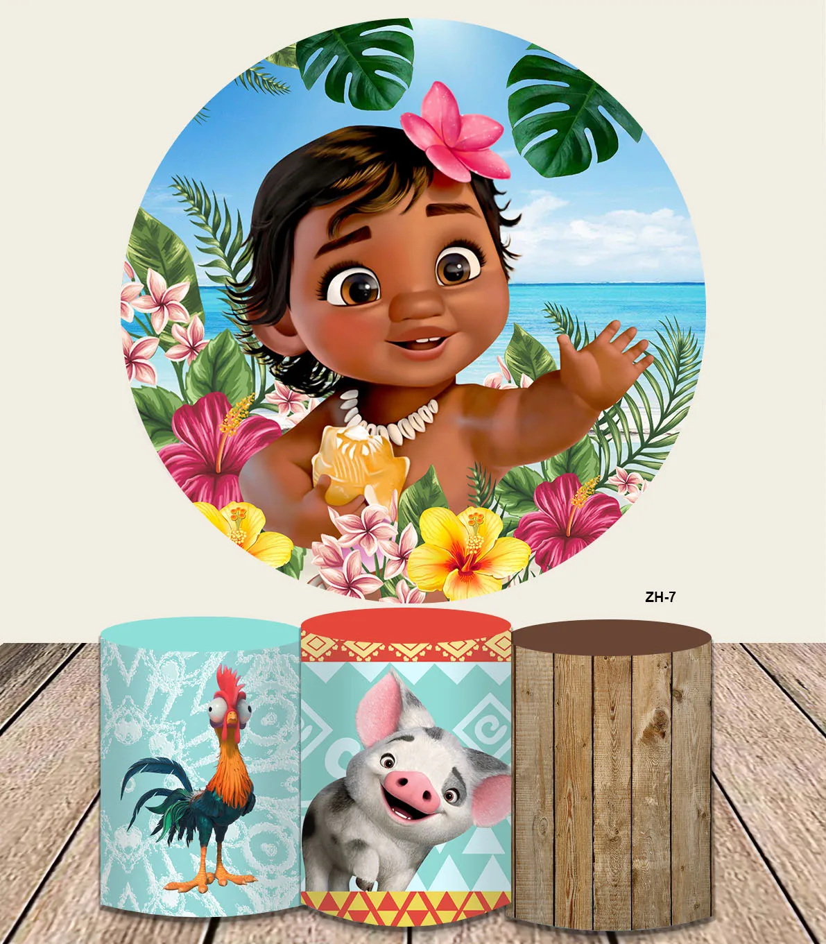 Round Backdrop Baby Moana Princess for Birthday Party Baby Shower Decorations Invitations Banner Wall Decor Photo Booth
Round Backdrop Baby Moana Princess for Birthday Party Baby Shower Decorations Invitations Banner Wall Decor Photo Booth