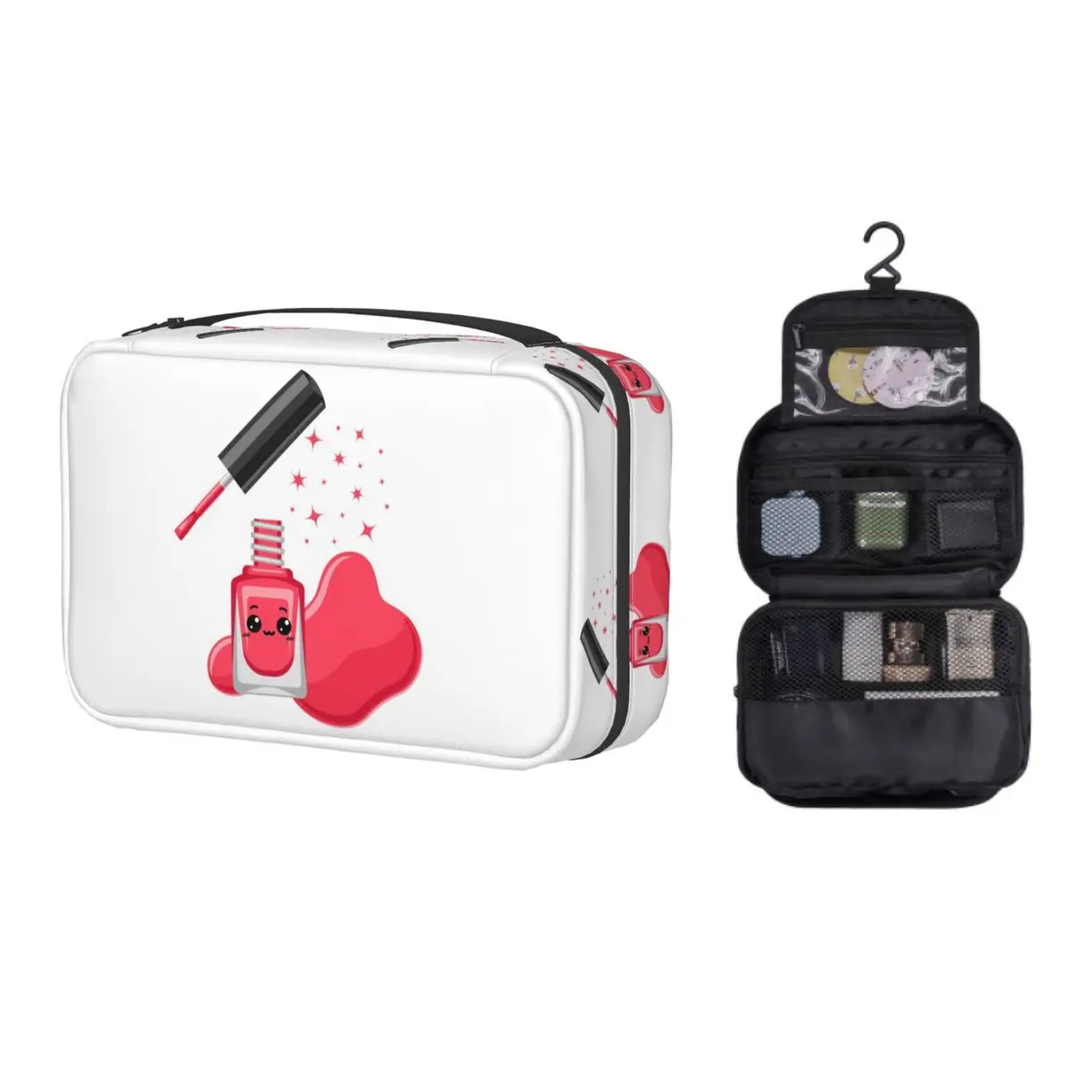 Hanging Travel Kawaii Beauty Nail Polish Toiletry Bag Portable Kawaii Manicurist Makeup Cosmetic Organizer Storage Dopp Kit Box
Hanging Travel Kawaii Beauty Nail Polish Toiletry Bag Portable Kawaii Manicurist Makeup Cosmetic Organizer Storage Dopp Kit Box