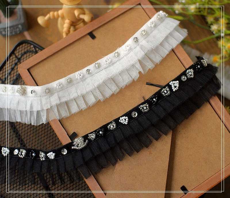 3,5 см широкая белая сетка, плиссированная ткань, блестящий бисер, бахрома, кружевная отделка краев, одежда, воротник, лента, свадебное платье, сделай сам, аппликация, Декор
3,5 см широкая белая сетка, плиссированная ткань, блестящий бисер, бахрома, кружевная отделка краев, одежда, воротник, лента, свадебное платье, сделай сам, аппликация, Декор