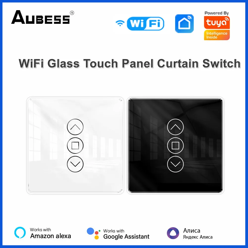 Умный стеклянный выключатель для штор Tuya с Wi-Fi и сенсорной панелью, Беспроводной Выключатель RF433 с подсветкой и дистанционным голосовым упр...
Умный стеклянный выключатель для штор Tuya с Wi-Fi и сенсорной панелью, Беспроводной Выключатель RF433 с подсветкой и дистанционным голосовым упр...