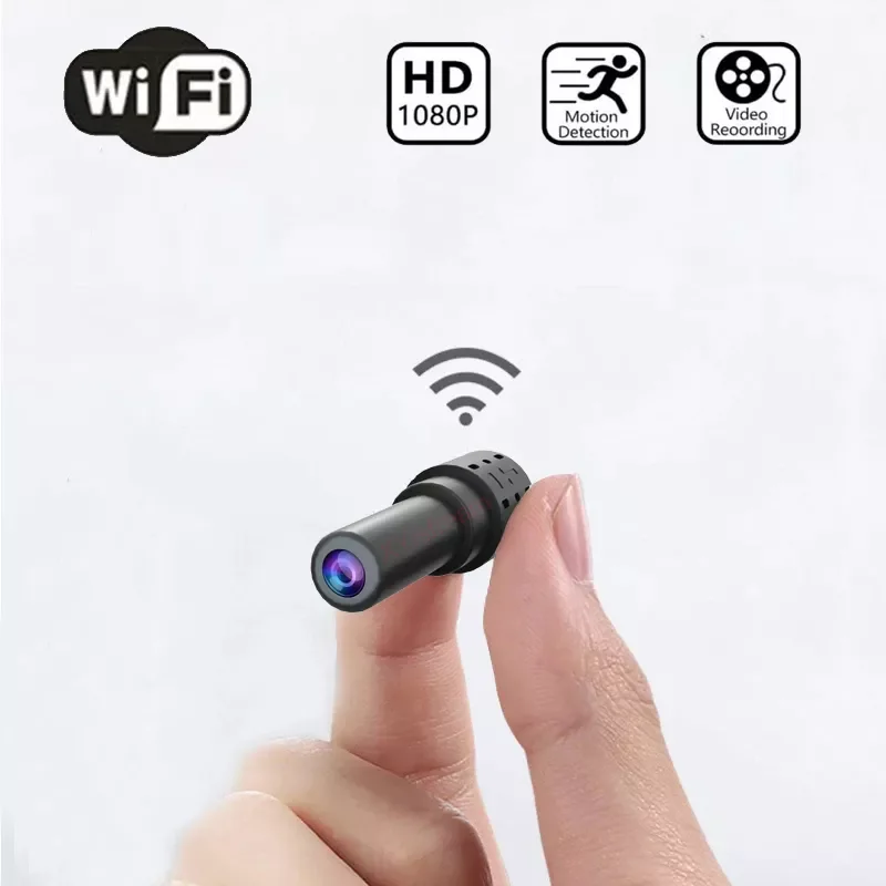 Camera 1080P WiFi Micro Camcorder Video Secret Audio Recorder DVR Remote Control Motion Sensor Cam Action Cam
Camera 1080P WiFi Micro Camcorder Video Secret Audio Recorder DVR Remote Control Motion Sensor Cam Action Cam