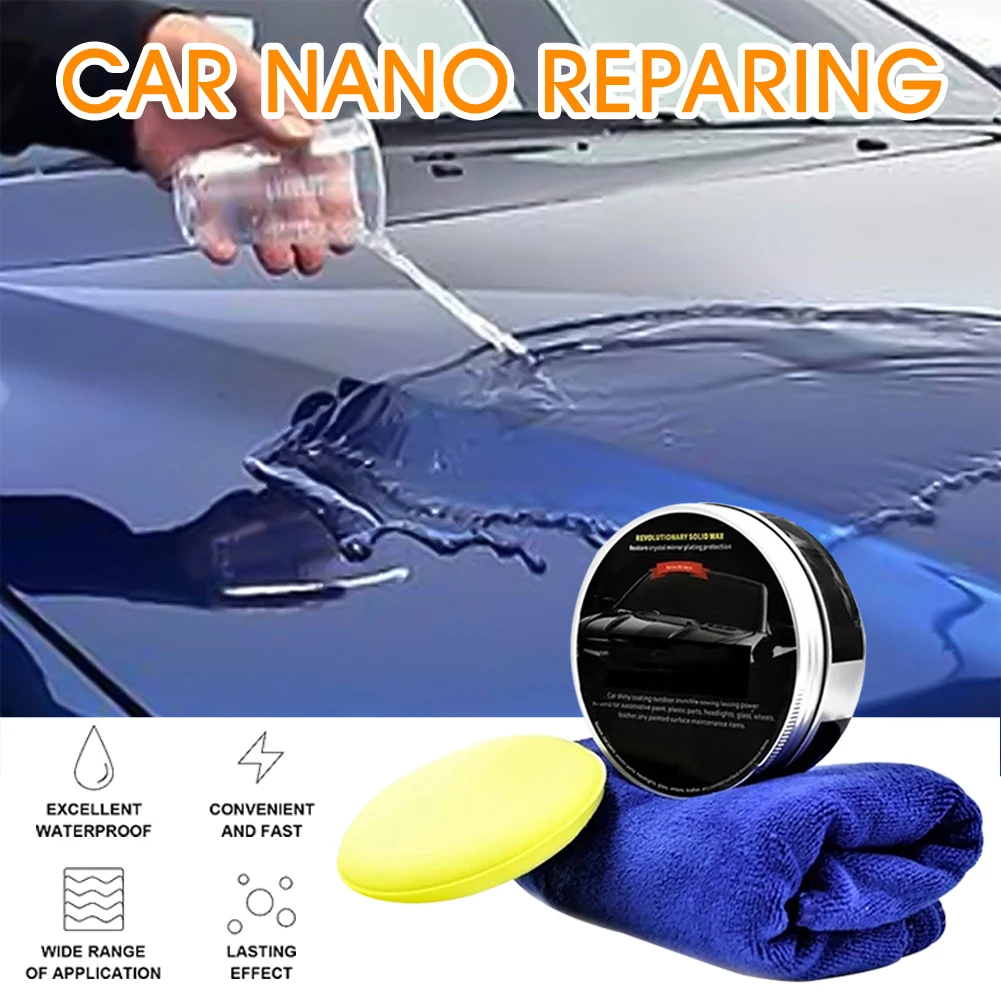 Car Coating Wax Anti Scratch Paint Plating Wax Glossy Paint Covering Layer Long-Lasting Waterproof Maintenance Auto Accessories
Car Coating Wax Anti Scratch Paint Plating Wax Glossy Paint Covering Layer Long-Lasting Waterproof Maintenance Auto Accessories