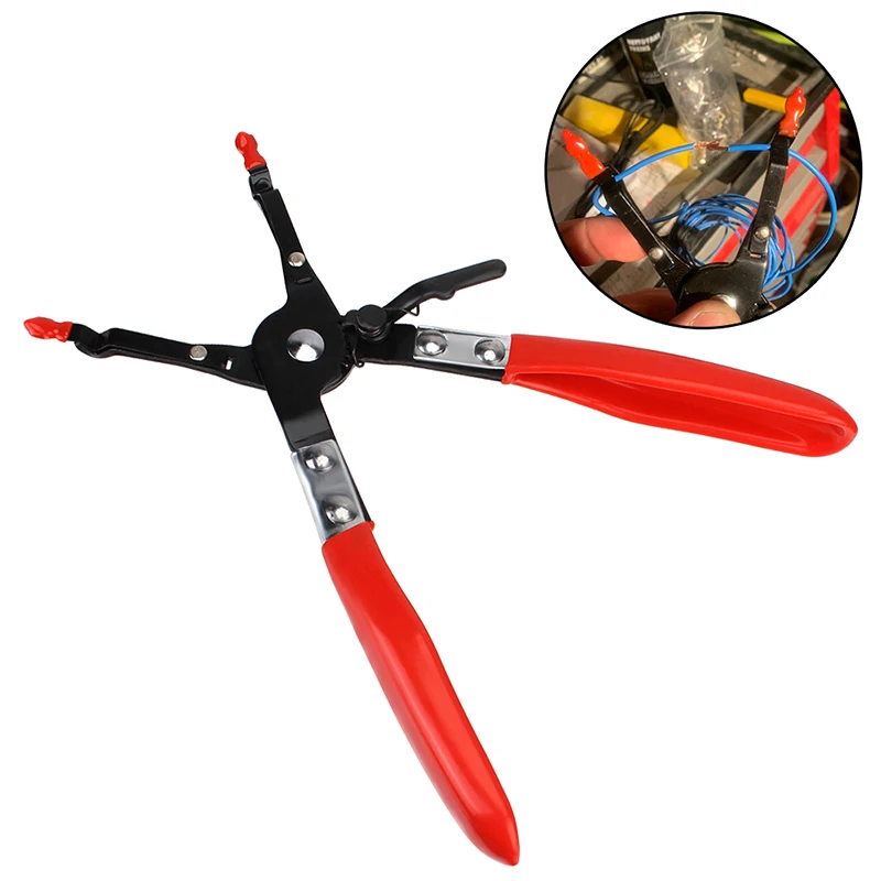 Universal Car Vehicle Soldering Aid Pliers Hold 2 Wires Innovative Car Repair Tool Garage Tools Wire Welding Clamp
Universal Car Vehicle Soldering Aid Pliers Hold 2 Wires Innovative Car Repair Tool Garage Tools Wire Welding Clamp
