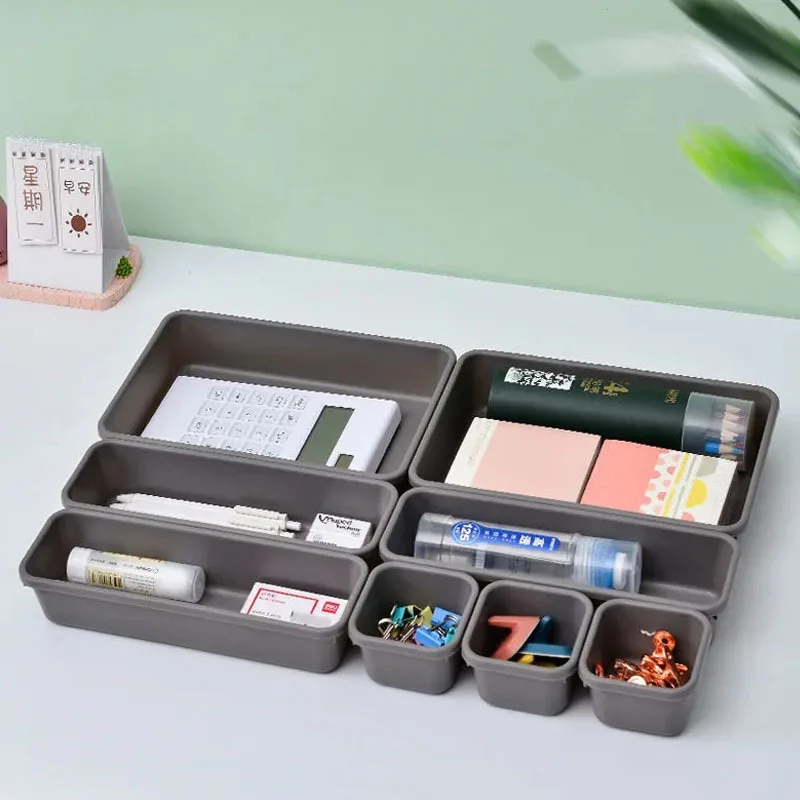 Household Drawer Organizers for Kitchen Bathroom Accessories Dustproof Desk Stationery Storage Box Women Makeup Organizer
Household Drawer Organizers for Kitchen Bathroom Accessories Dustproof Desk Stationery Storage Box Women Makeup Organizer