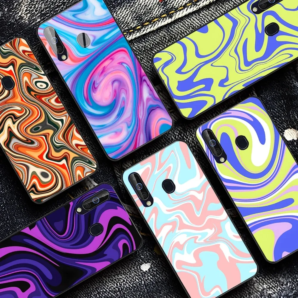 

Abstract Swirl Pattern Phone Case For Samsung A 10 11 12 13 20 21 22 30 31 32 40 51 52 53 70 71 72 73 91 13 shell