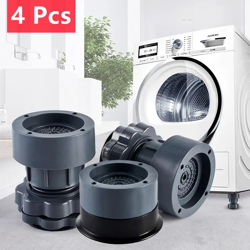 Adjustable Height Washing Machine Foot Pads Anti Vibration Feet Pads Refrigerator Support Dampers Stand Furniture Rubber Mat
Adjustable Height Washing Machine Foot Pads Anti Vibration Feet Pads Refrigerator Support Dampers Stand Furniture Rubber Mat