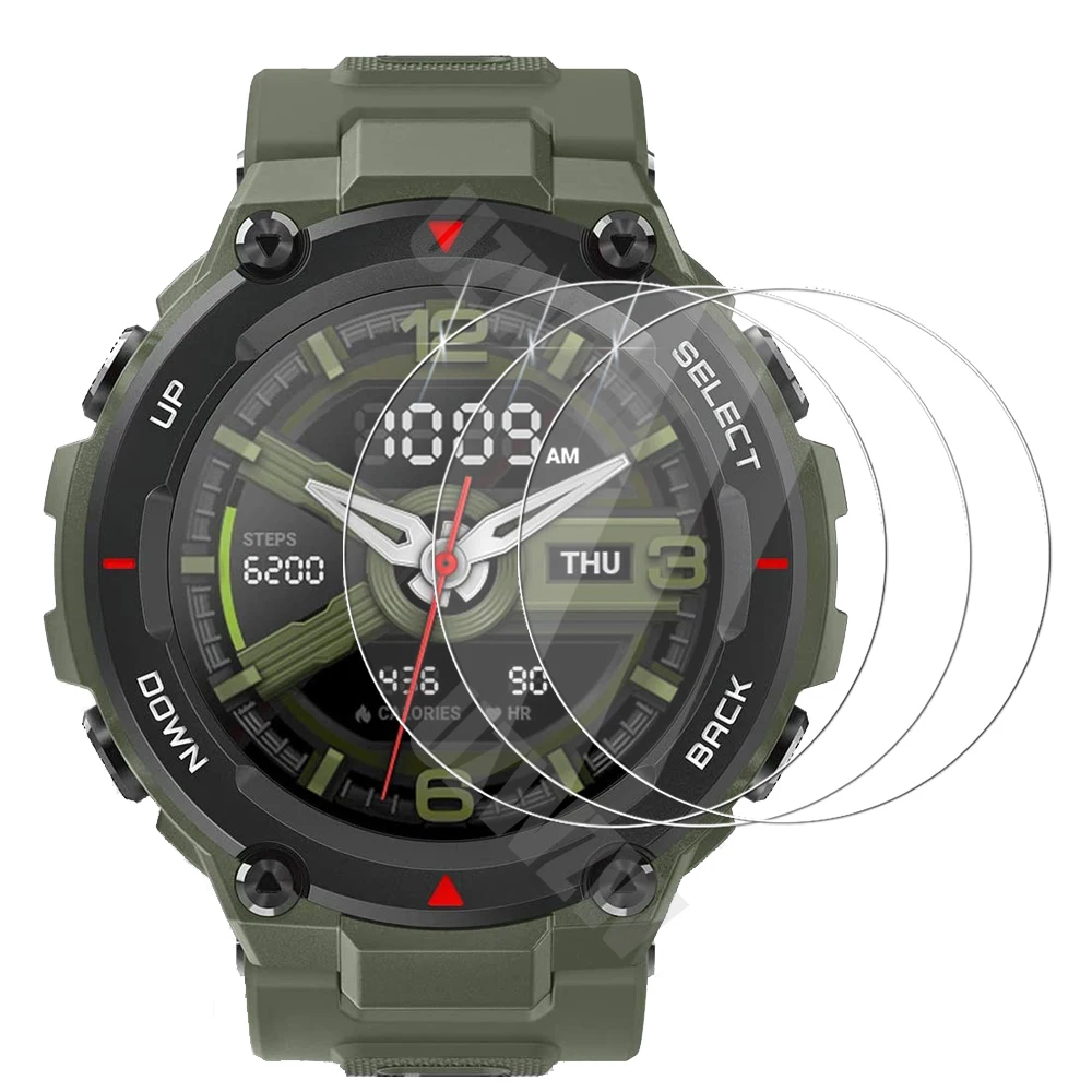 3pcs For Amazfit T Rex 2 ( T-Rex 2 ) / T Rex Pro Verge Lite GTR 42mm 47mm Stratos 3 Protective Tempered Glass Screen Protector
3pcs For Amazfit T Rex 2 ( T-Rex 2 ) / T Rex Pro Verge Lite GTR 42mm 47mm Stratos 3 Protective Tempered Glass Screen Protector