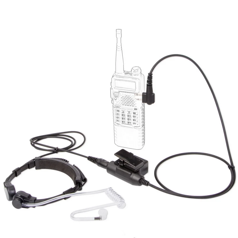 U94 PTT Telescopic Throat Mic Headset PTT+7.1mm Tactical Telescopic Throat Controlfor Motorola GP-88 GP-300 EP450 DEP450
U94 PTT Telescopic Throat Mic Headset PTT+7.1mm Tactical Telescopic Throat Controlfor Motorola GP-88 GP-300 EP450 DEP450